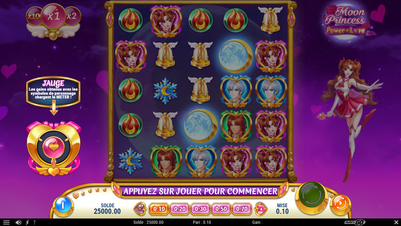 Moon Princess Power of Love slot