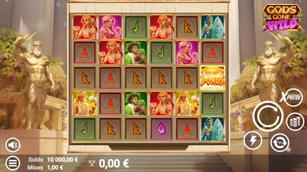 Gods Gone Wild slot