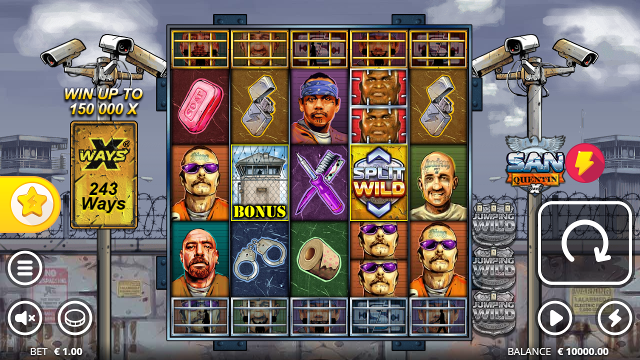 San Quentin xWays slot