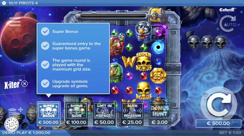 pirots 4 buy bonus