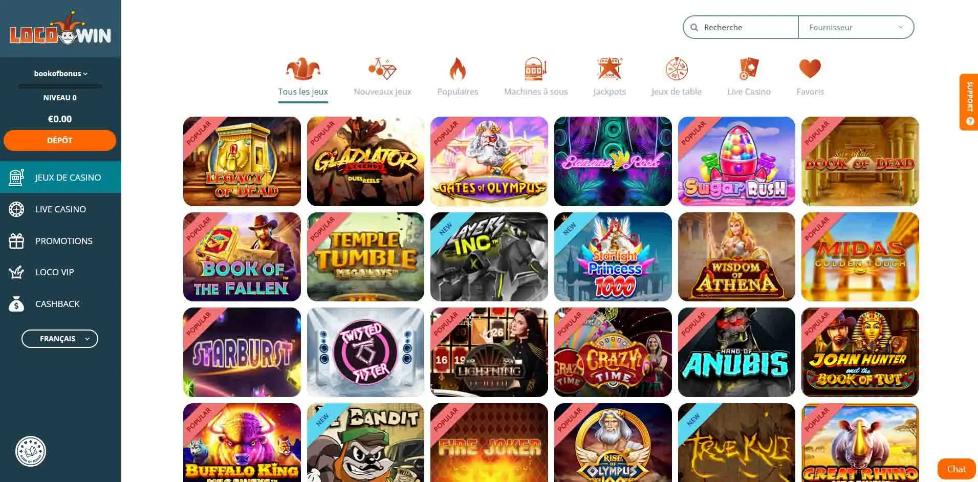 casino locowin homepage