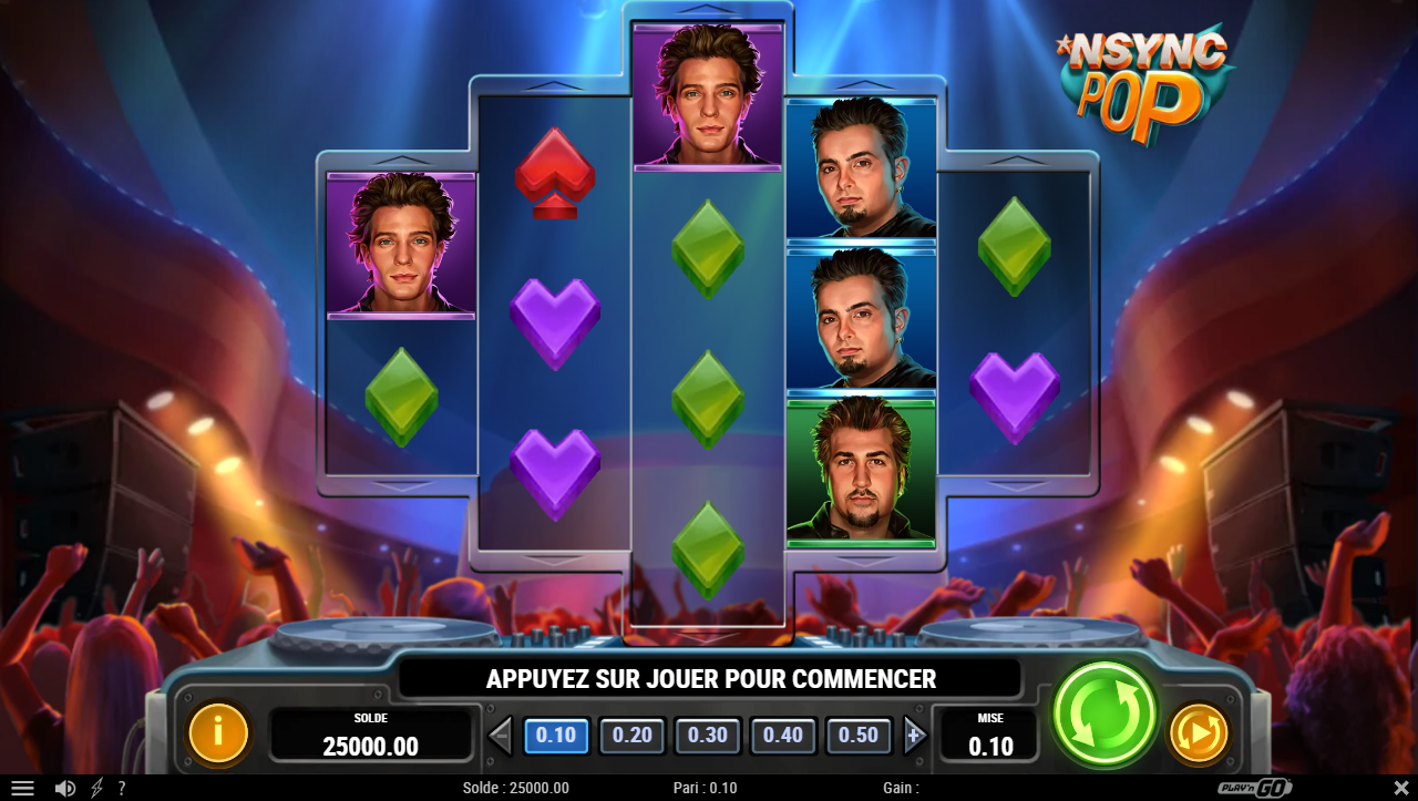 NSYNC POP slot