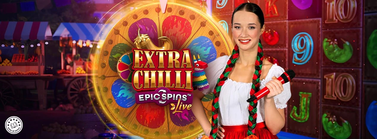 Extra Chilli Epic Spins Banner