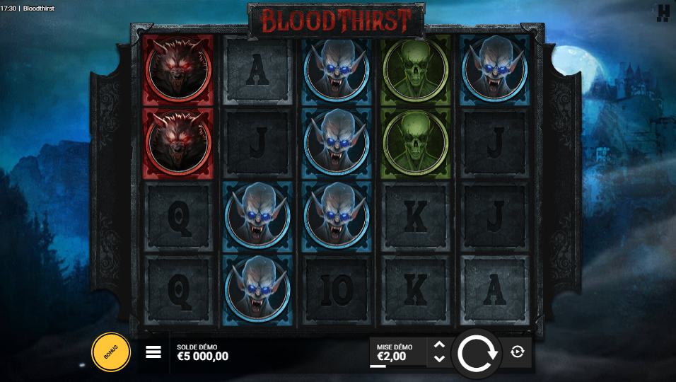 Bloodthirst slot