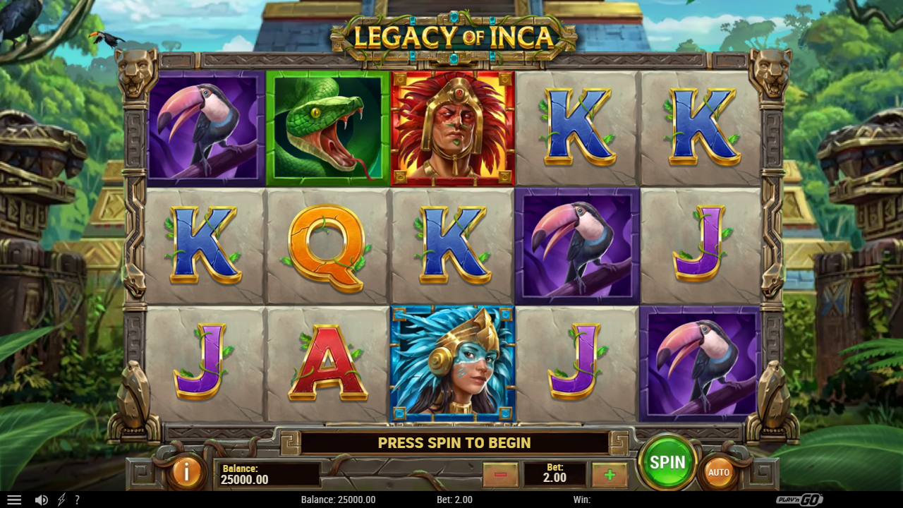 Legacy of Inca slot