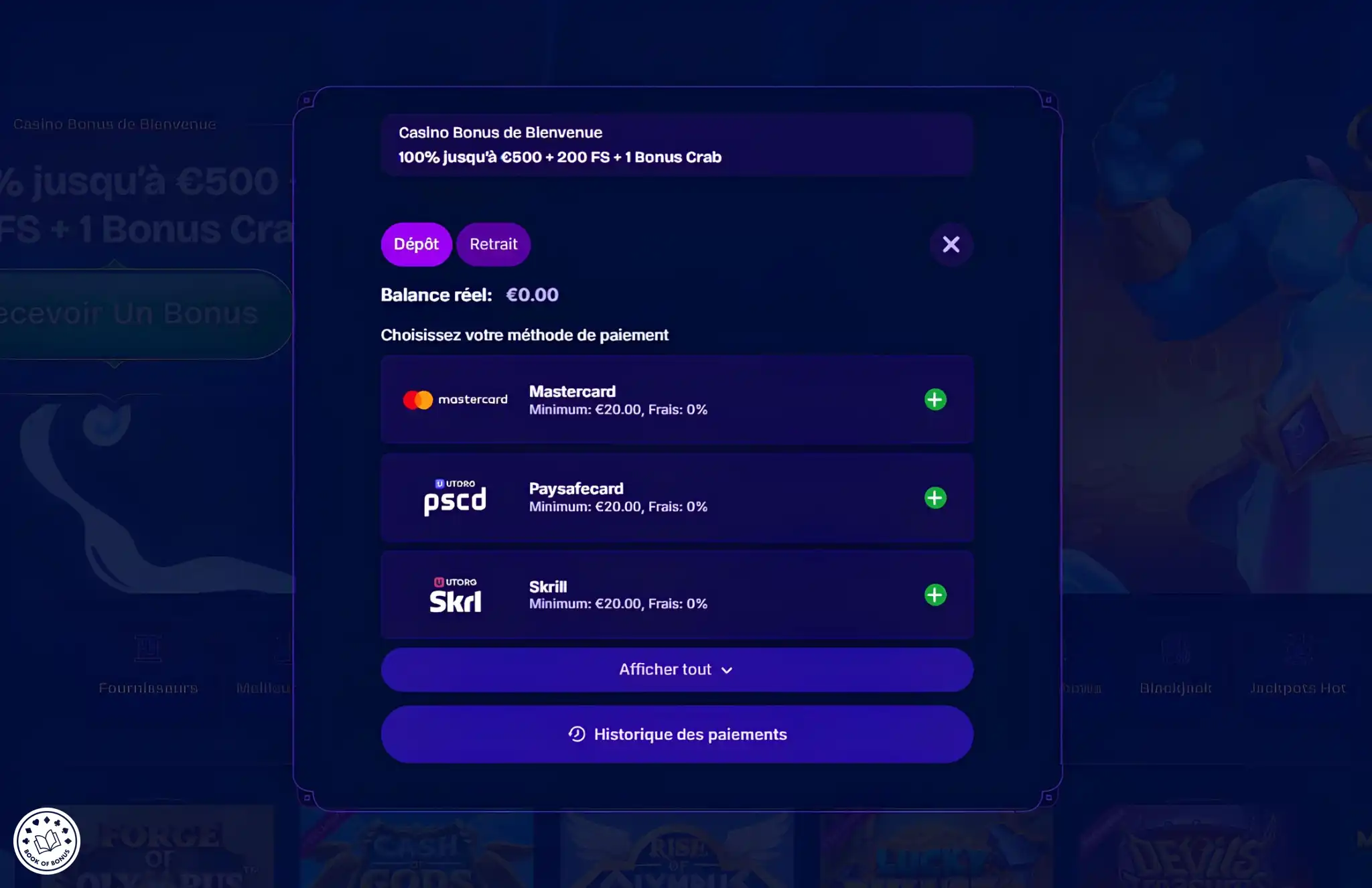 casino genie play deposit