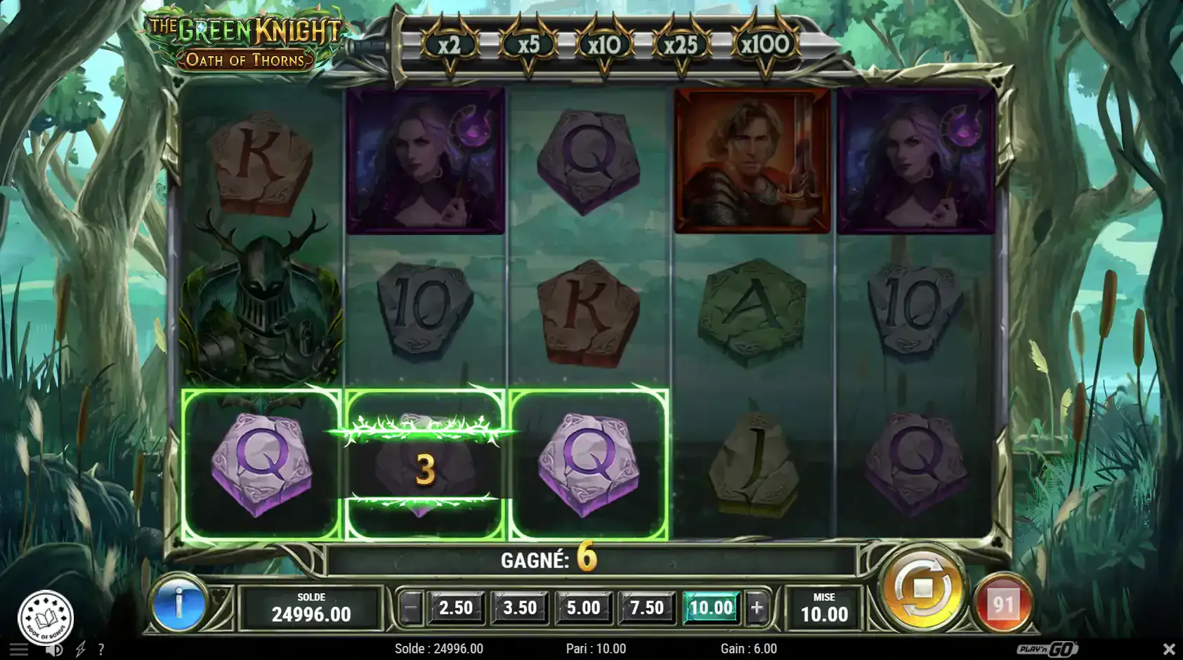 the green knight oath of thorns machine a sous