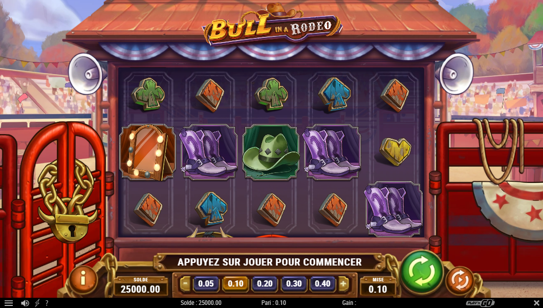 Bull in a Rodeo slot