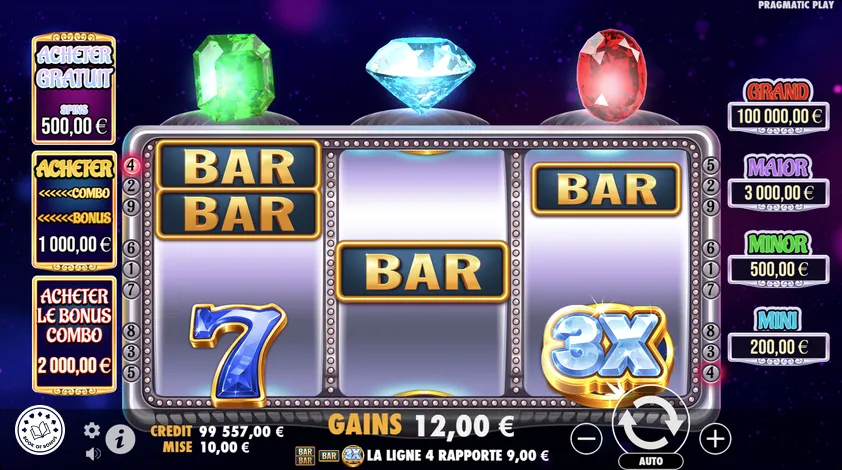 gem trio machine a sous