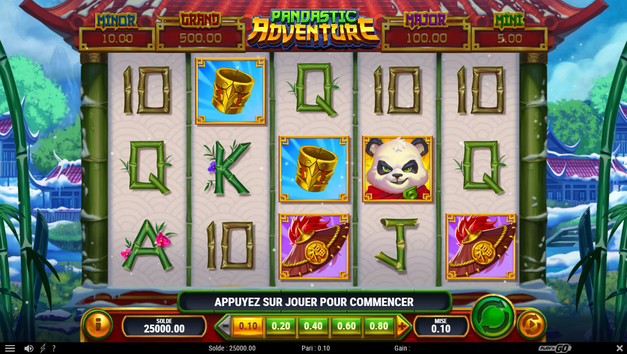 Pandastic Adventure slot