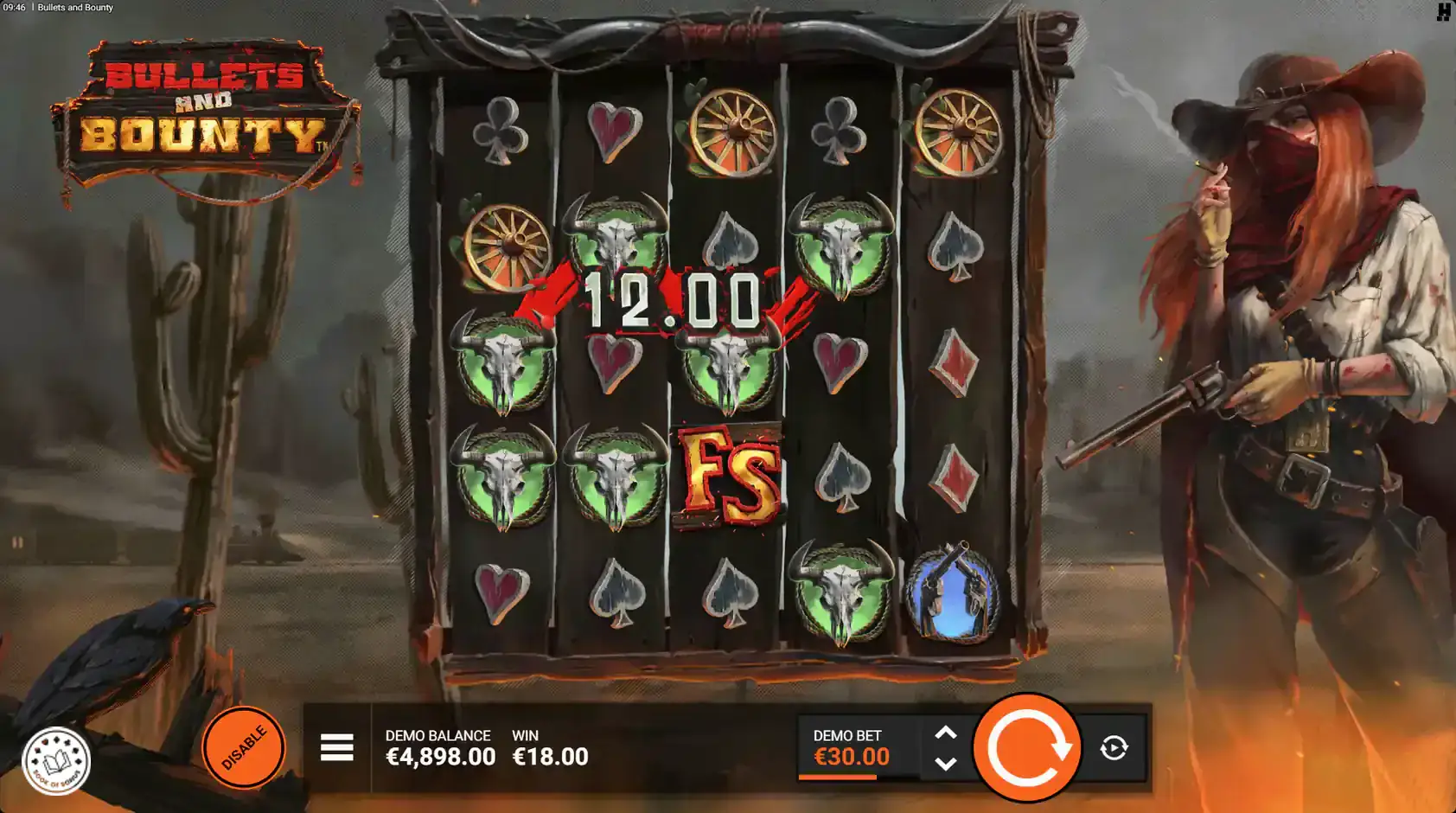 bullets and bounty machine a sous