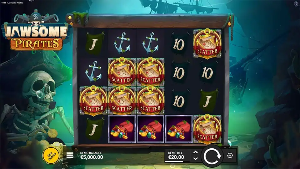 Jawsome Pirates slot