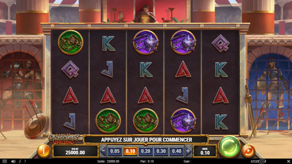 Game of Gladiators Uprising slot