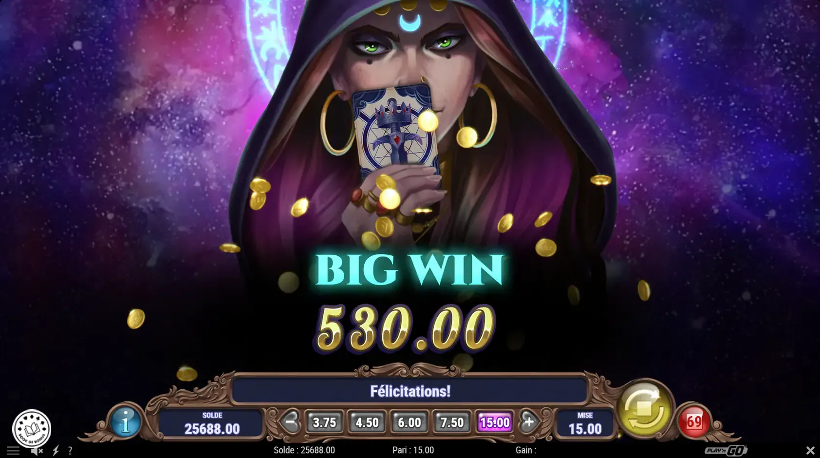 lady of fortune destiny spins big win