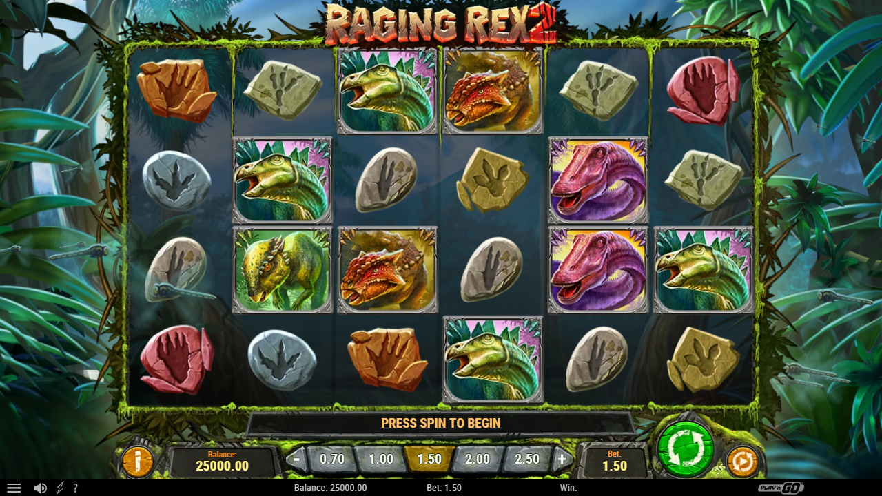 Raging Rex 2 slot