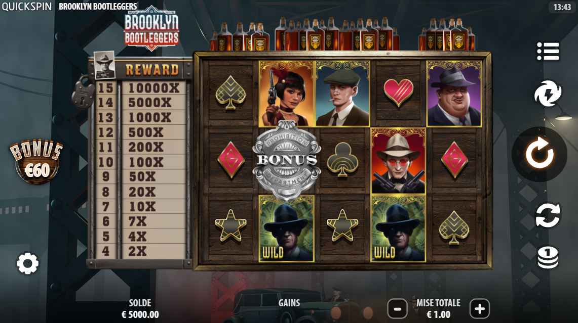 Brooklyn Bootleggers slot