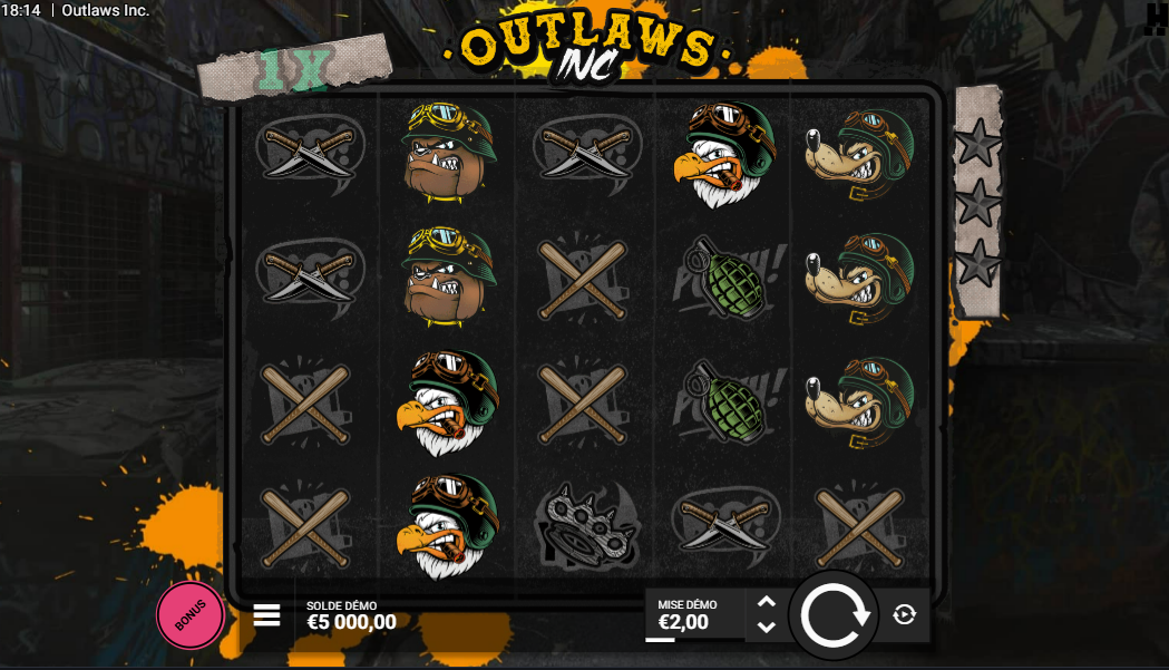 Outlaws Inc slot