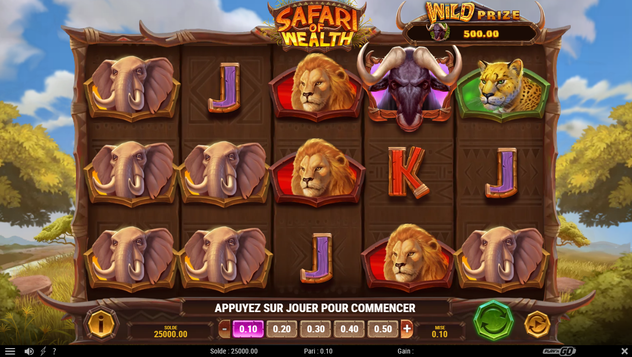 Safari of Wealth slot