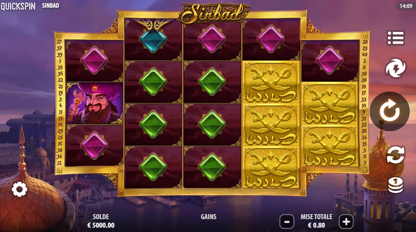 Sinbad slot