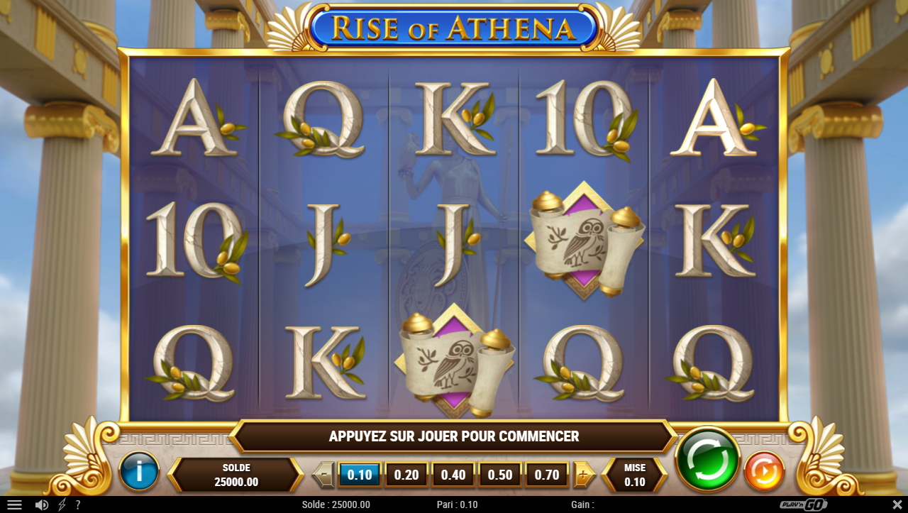 Rise of Athena slot