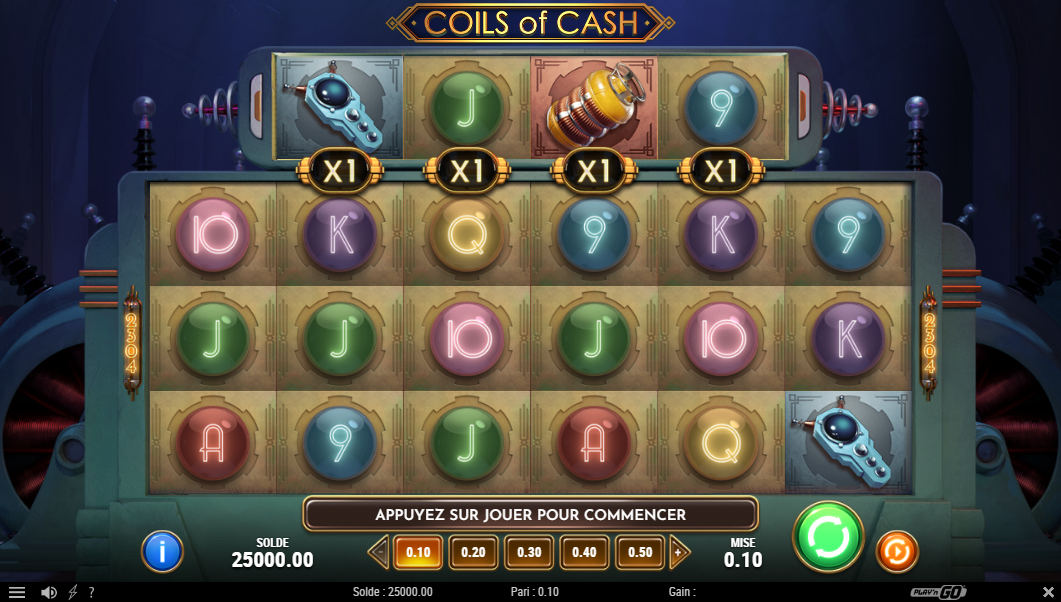 Coils of Cash slot