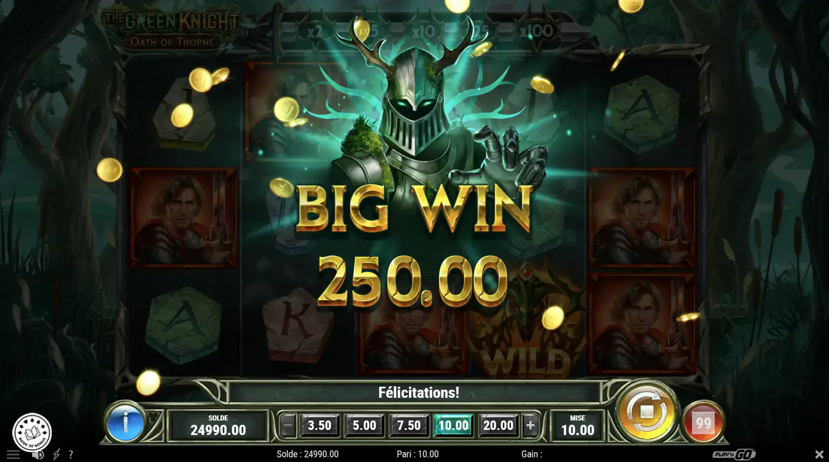 the green knight oath of thorns big win