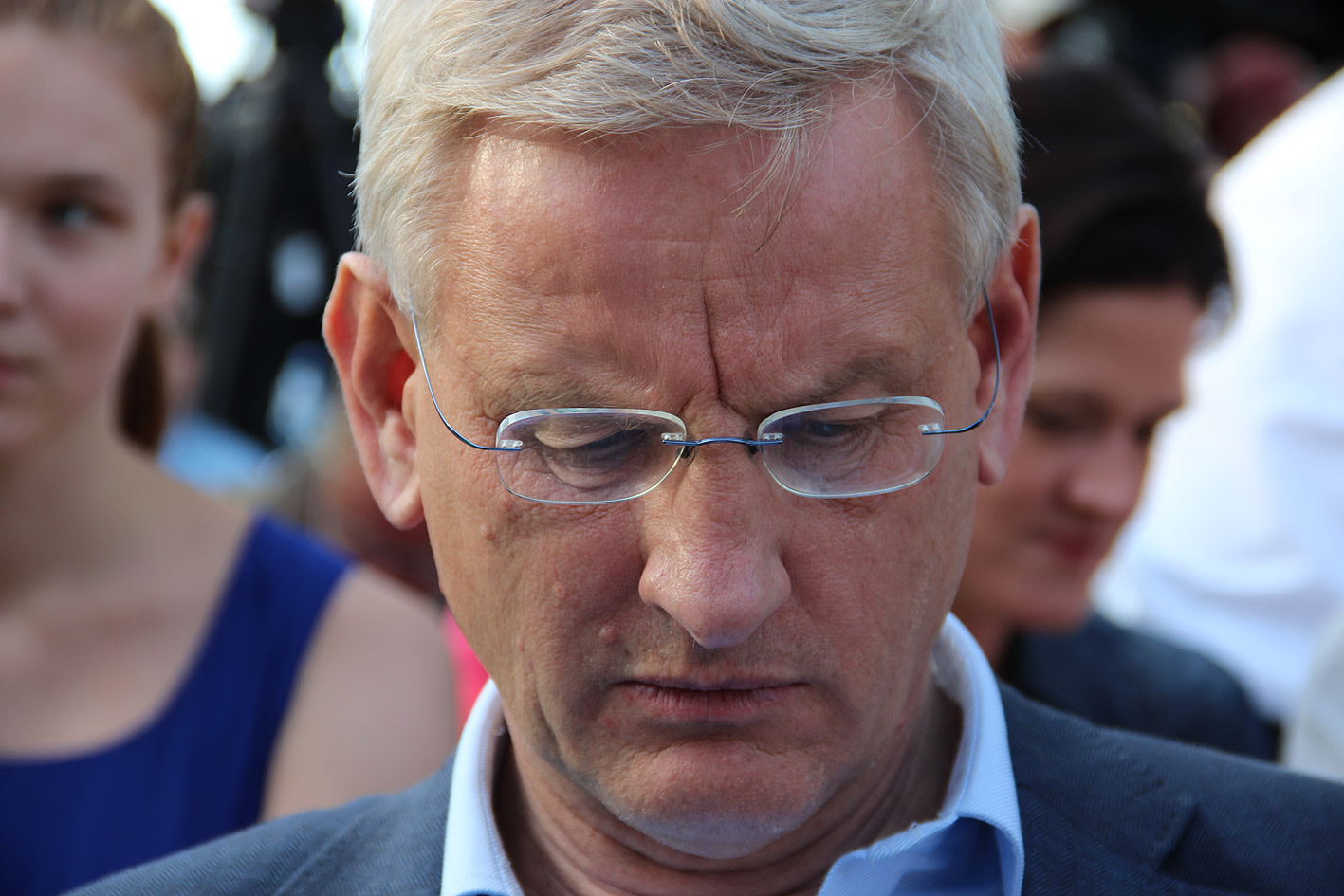Carl Bildt Foto: Poltikerveckan Almedalen Licens: CC BY-SA 2.0 DEED