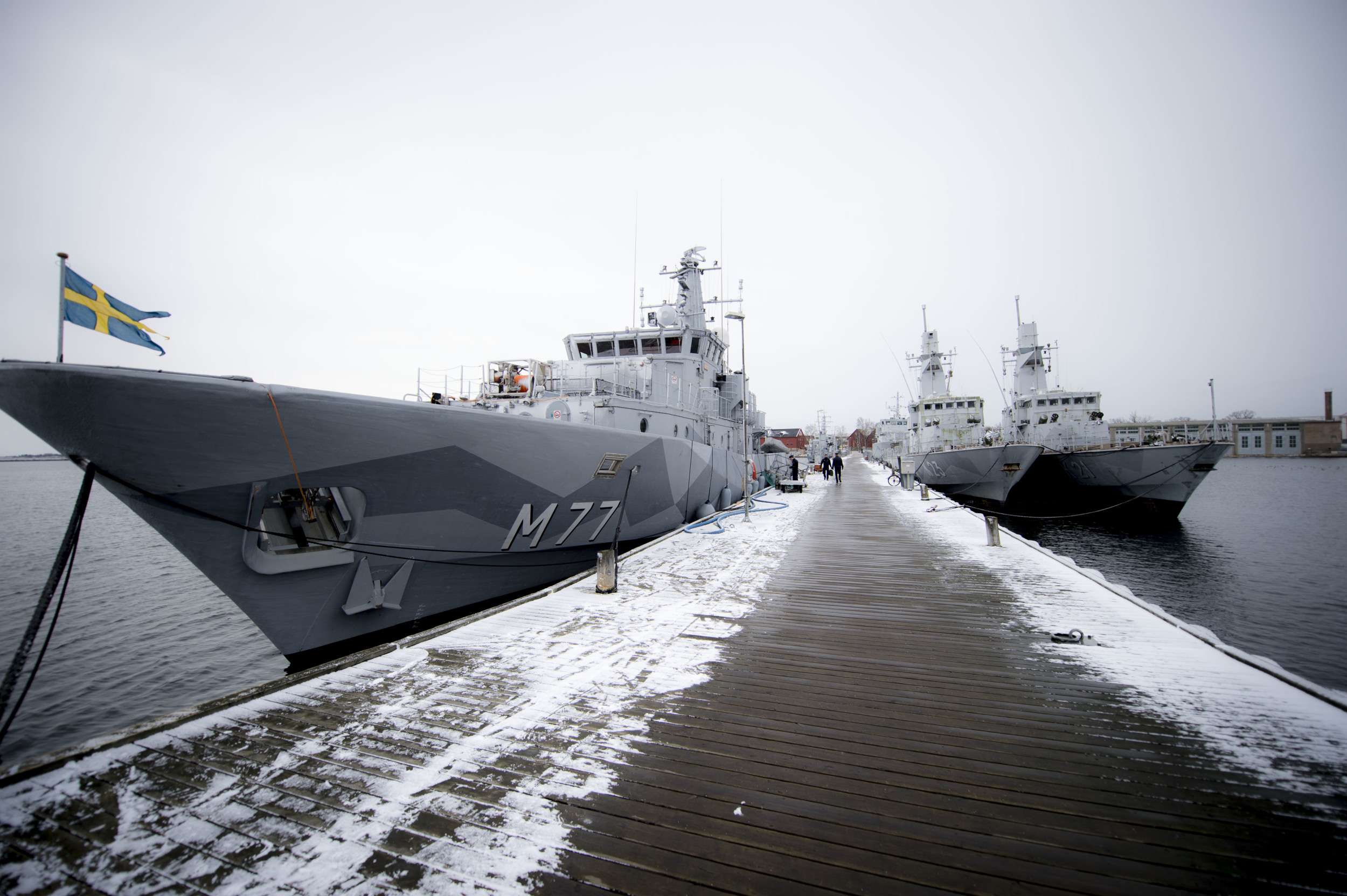 Marinbasen Karlskrona Foto: Joel Thungren/Försvarsmakten