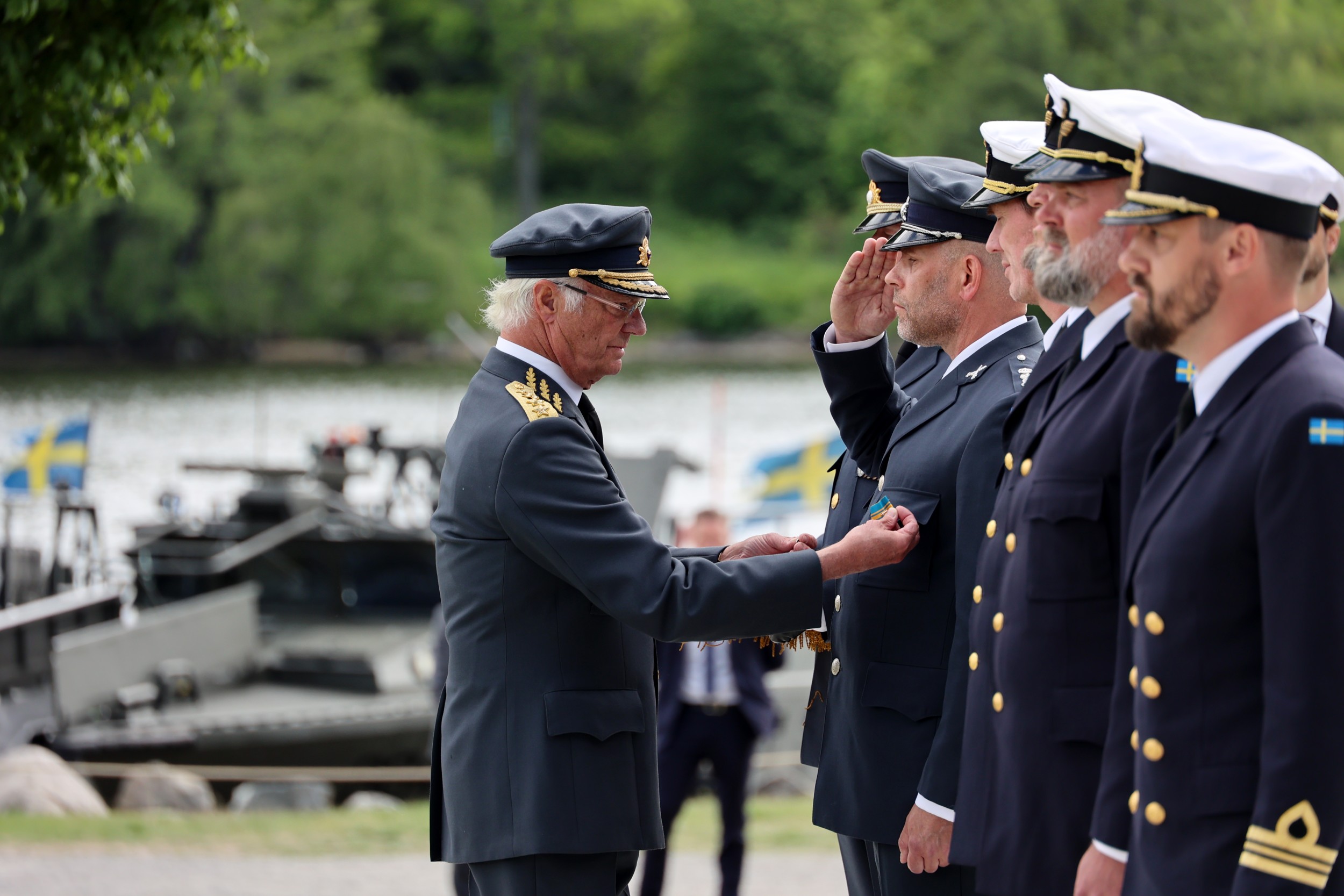 Veterandagen 2023 på Gärdet i Stockholm. Foto: Niklas Englund/Försvarsmakten