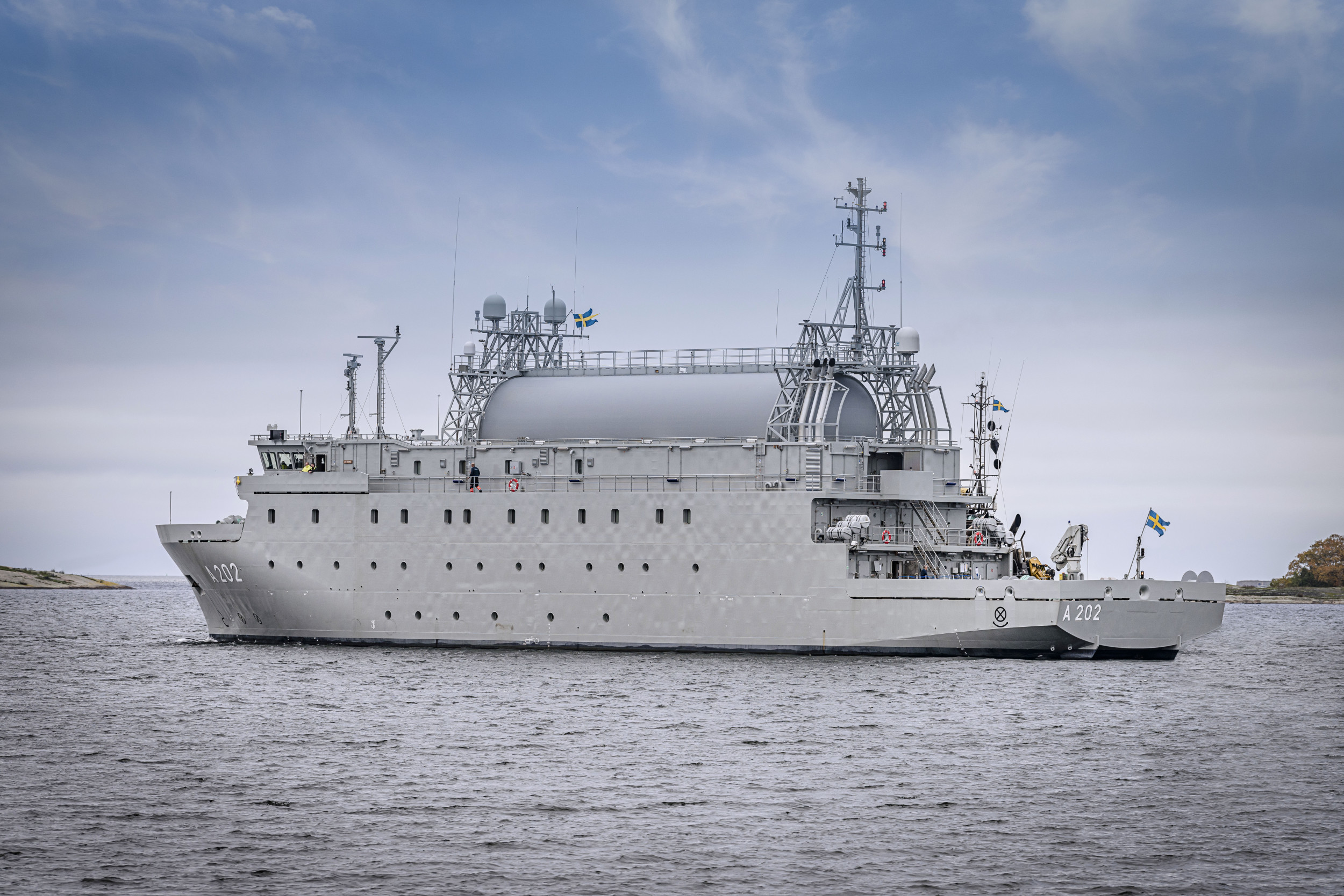 HMS Artemis Foto: Glenn Pettersson/Saab Kockums Copyright Saab AB