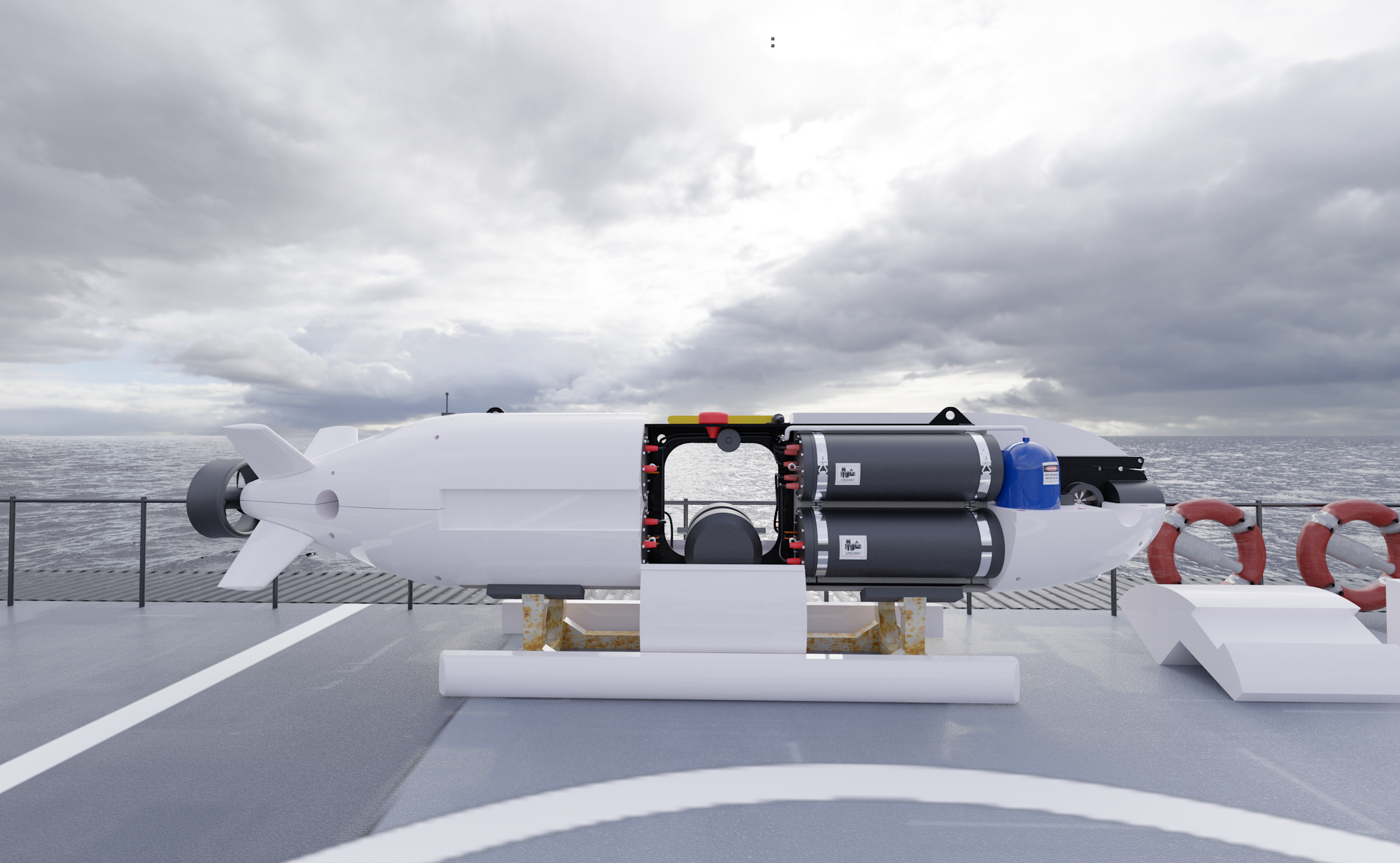 Large Uncrewed Undersea Vehicle (LUUV) Foto: Saab