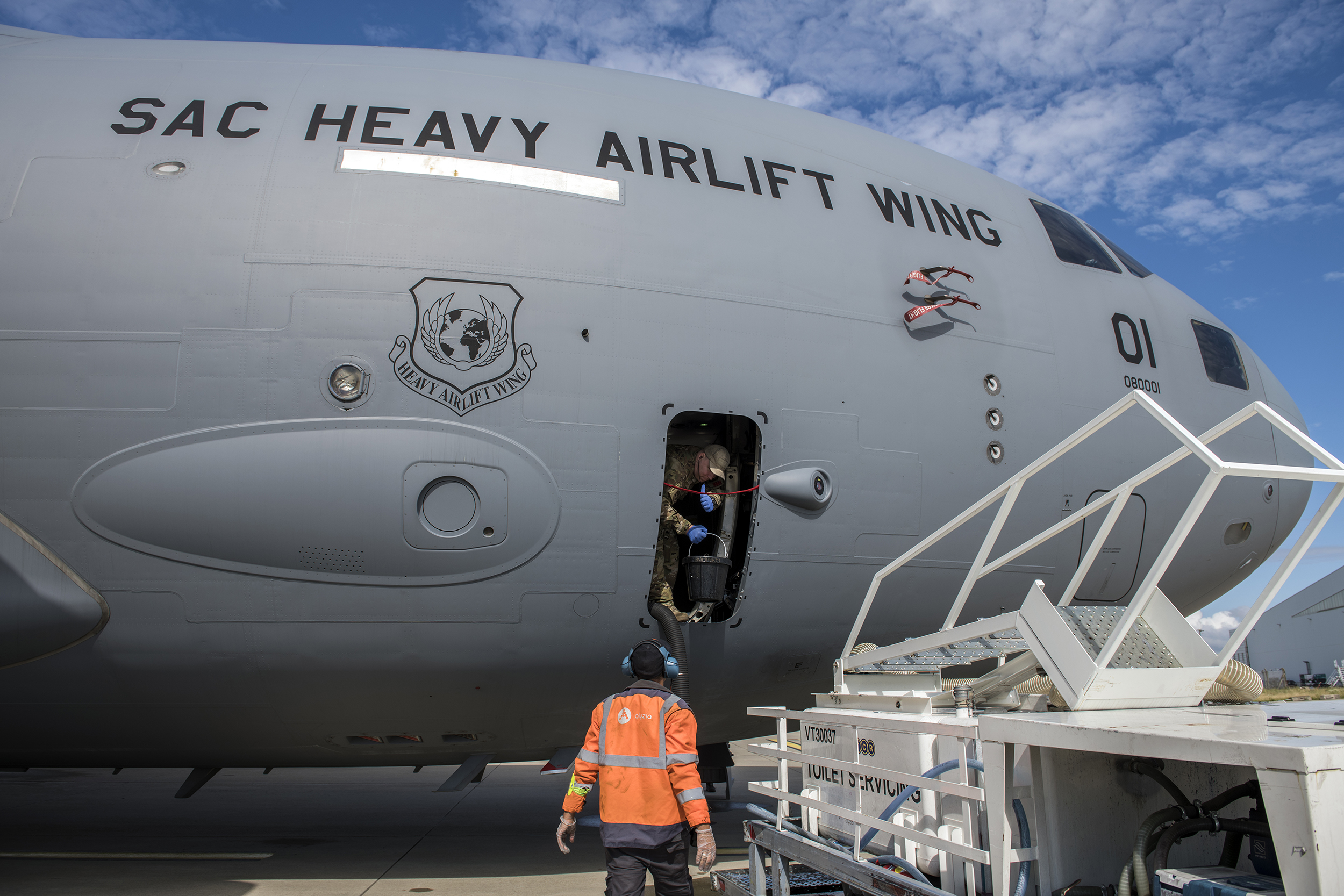 Turkiet - C-17 från Heavy Airlift Wing (HAW) 