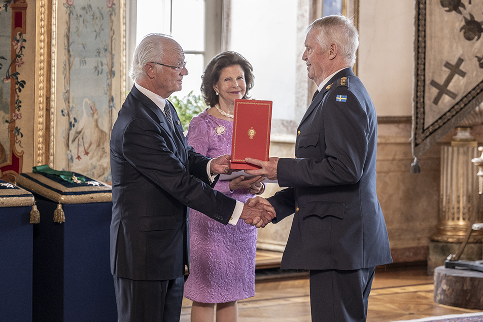 Överste av 1. graden Ulf Henricsson. Foto: Jonas Borg/Kungl. Hovstaterna