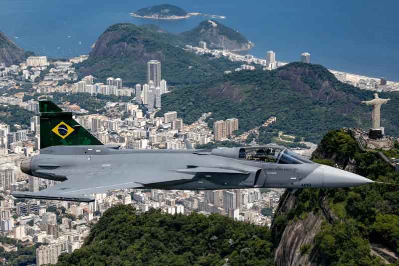 JAS 39 Gripen E Foto: Saab AB