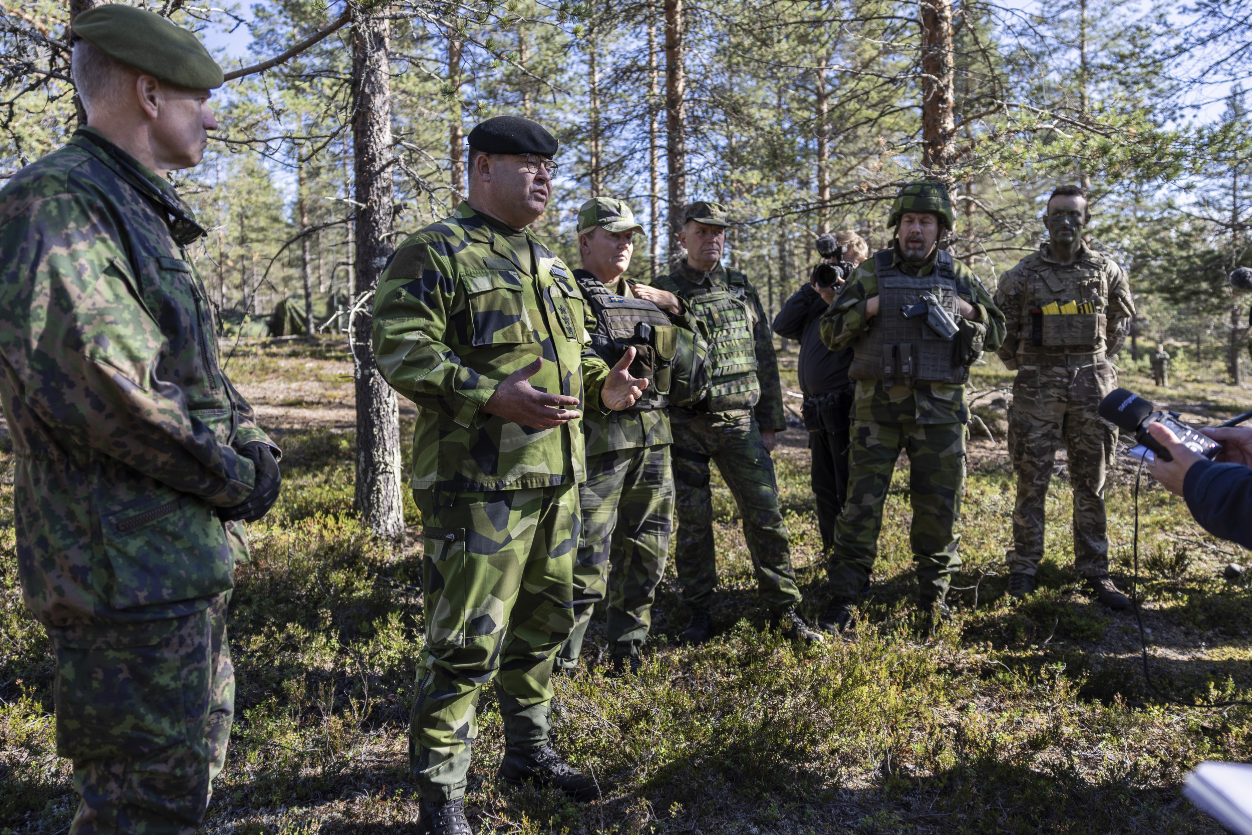 Michael Claesson Foto: Bezav Mahmod/Försvarsmakten