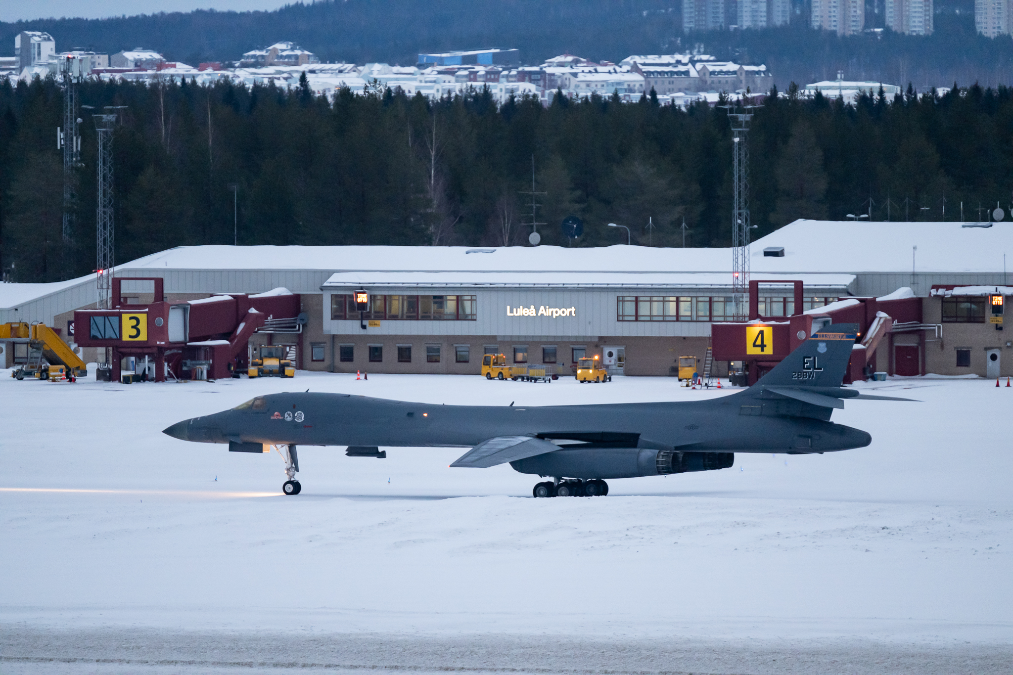 B-1B Lancer Foto: Av: Jesper Sundström/Försvarsmakten