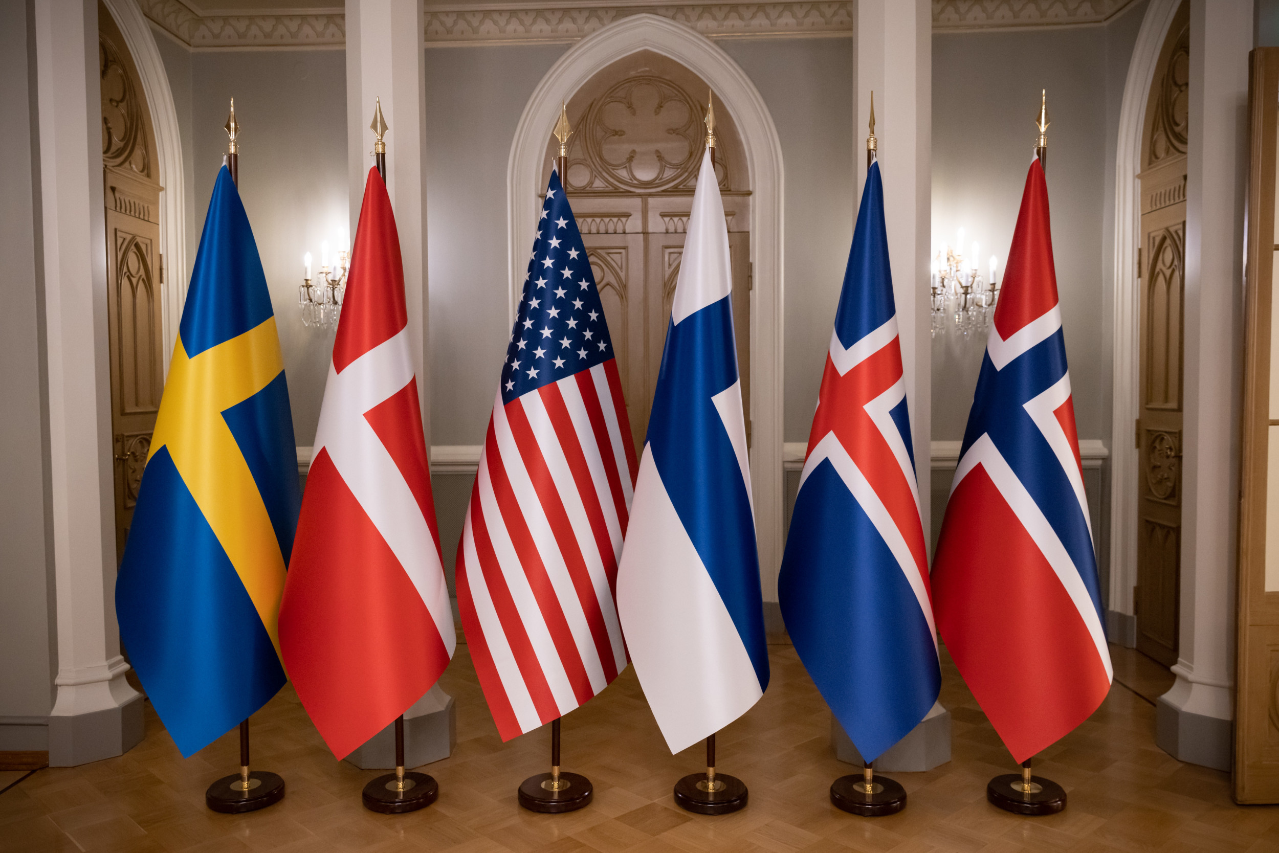 Sverige Danmark USA Finland Island Norge