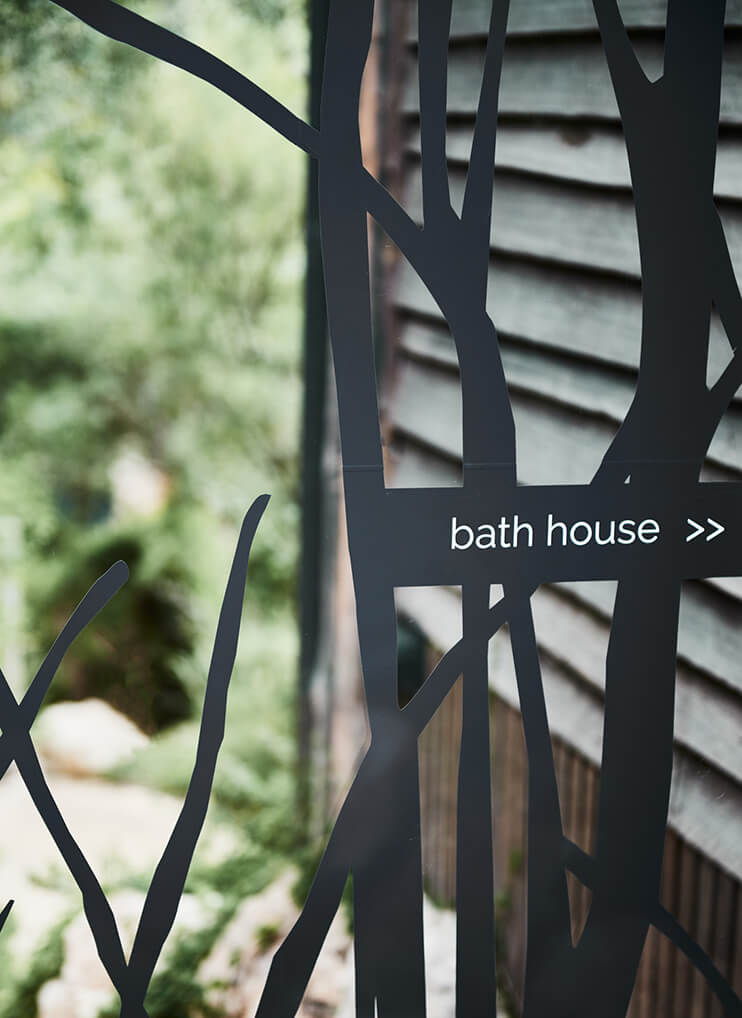 bathing experiences_wayfinding_outdoor signage 