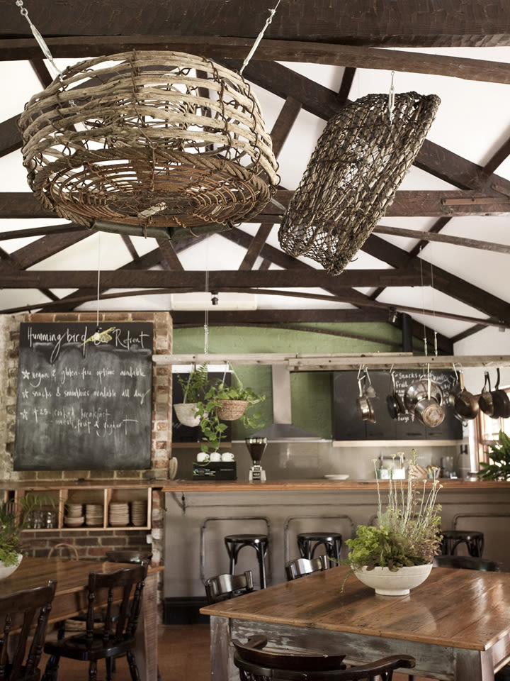 hummingbird eco retreat_rustic restaurant_kitchen styling 