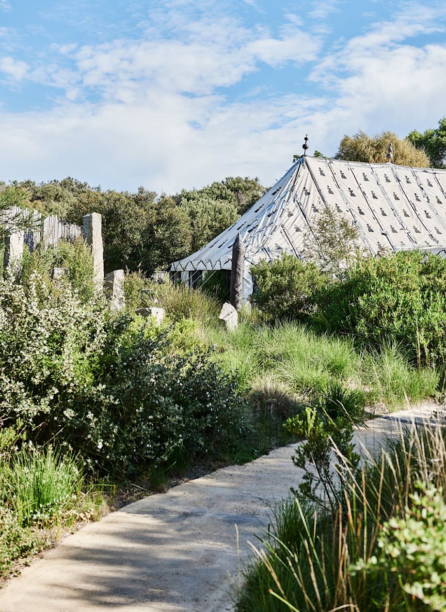 treatment rooms_lush outdoor garden_native plants 