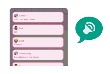 Read Your Chat Messages Out Loud