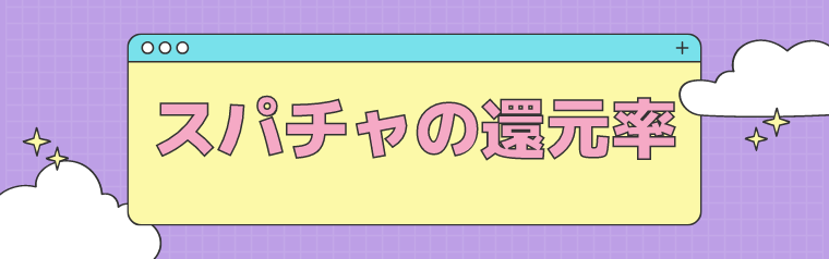 スパチャの還元率