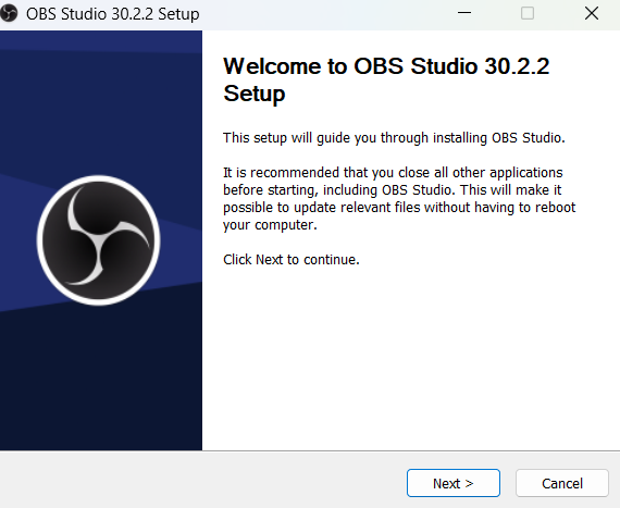 3.Welcome to OBS Studio