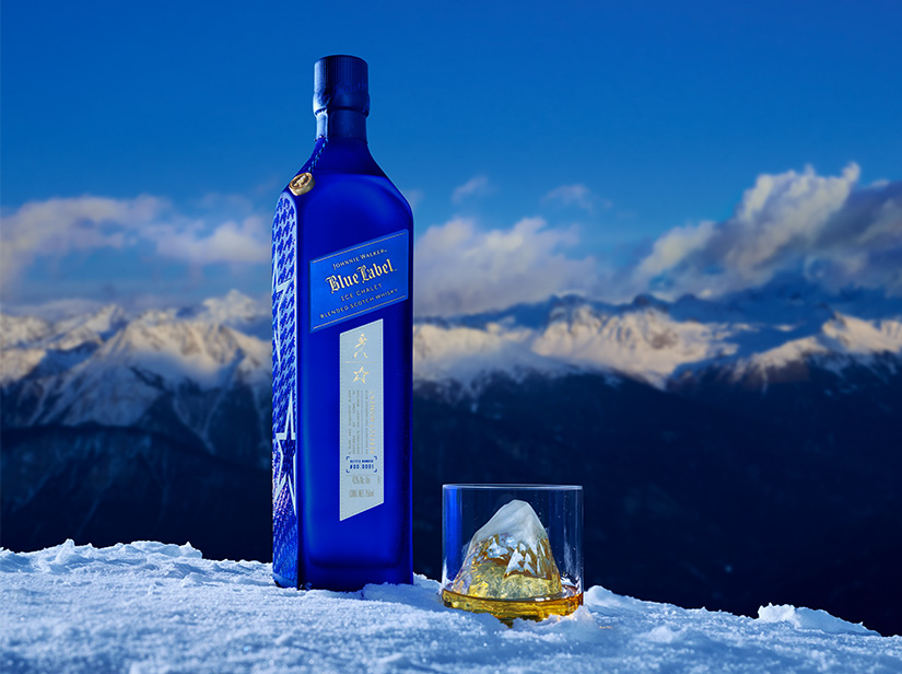 Ice Chalet Perfecet Moment served with a drink