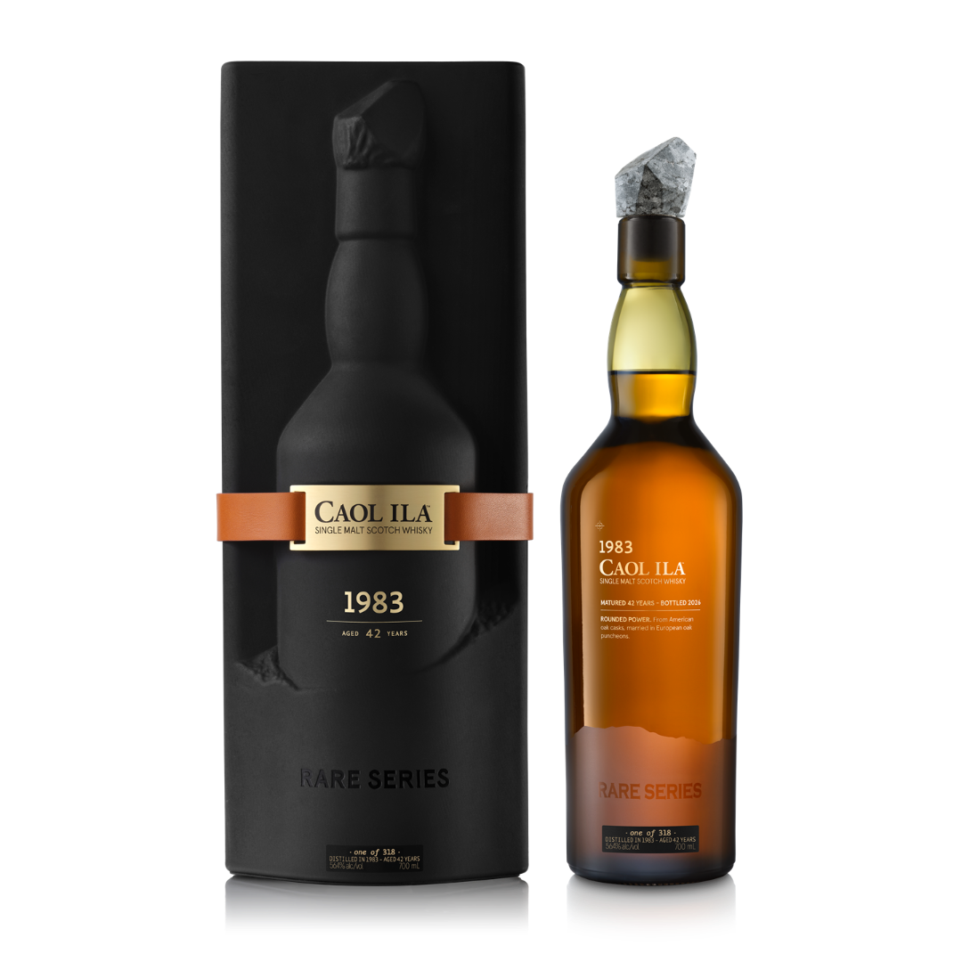 Caol Ila 1983 Single Malt Scotch Whisky Bottle with Box Image