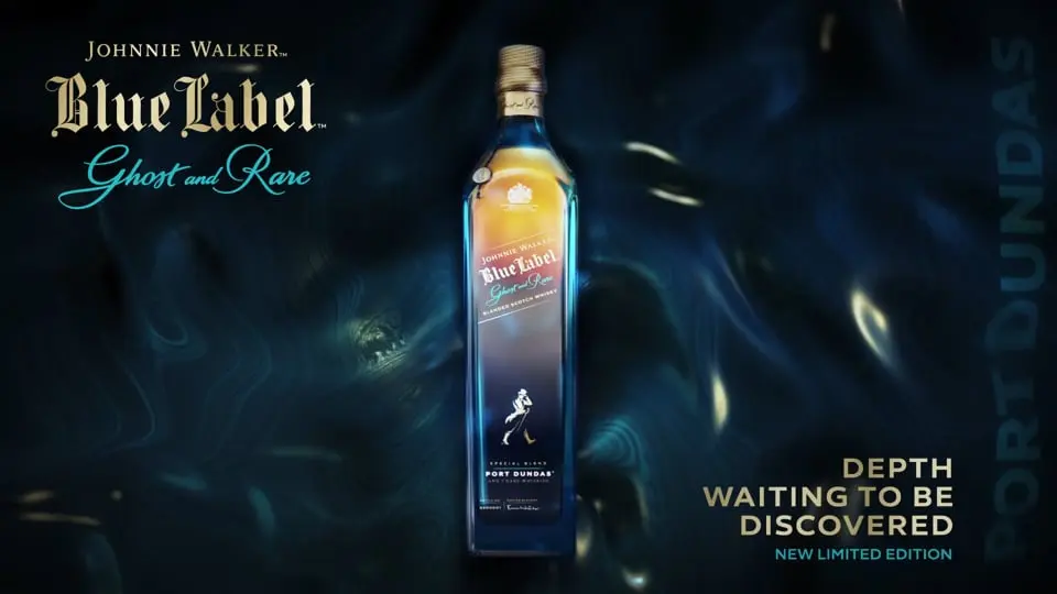 Johnnie Walker Blue Label Ghost & Rare Port Dundas