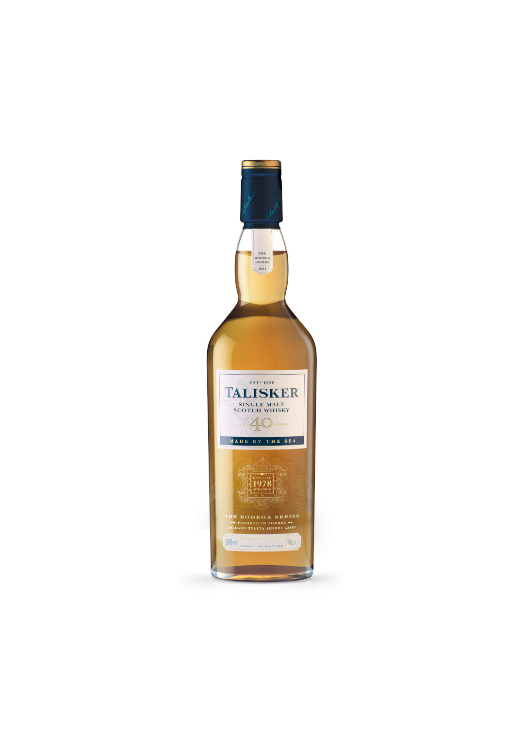 Talisker Bodega 40 Year Old, Single Malt Scotch Whisky Bottle
