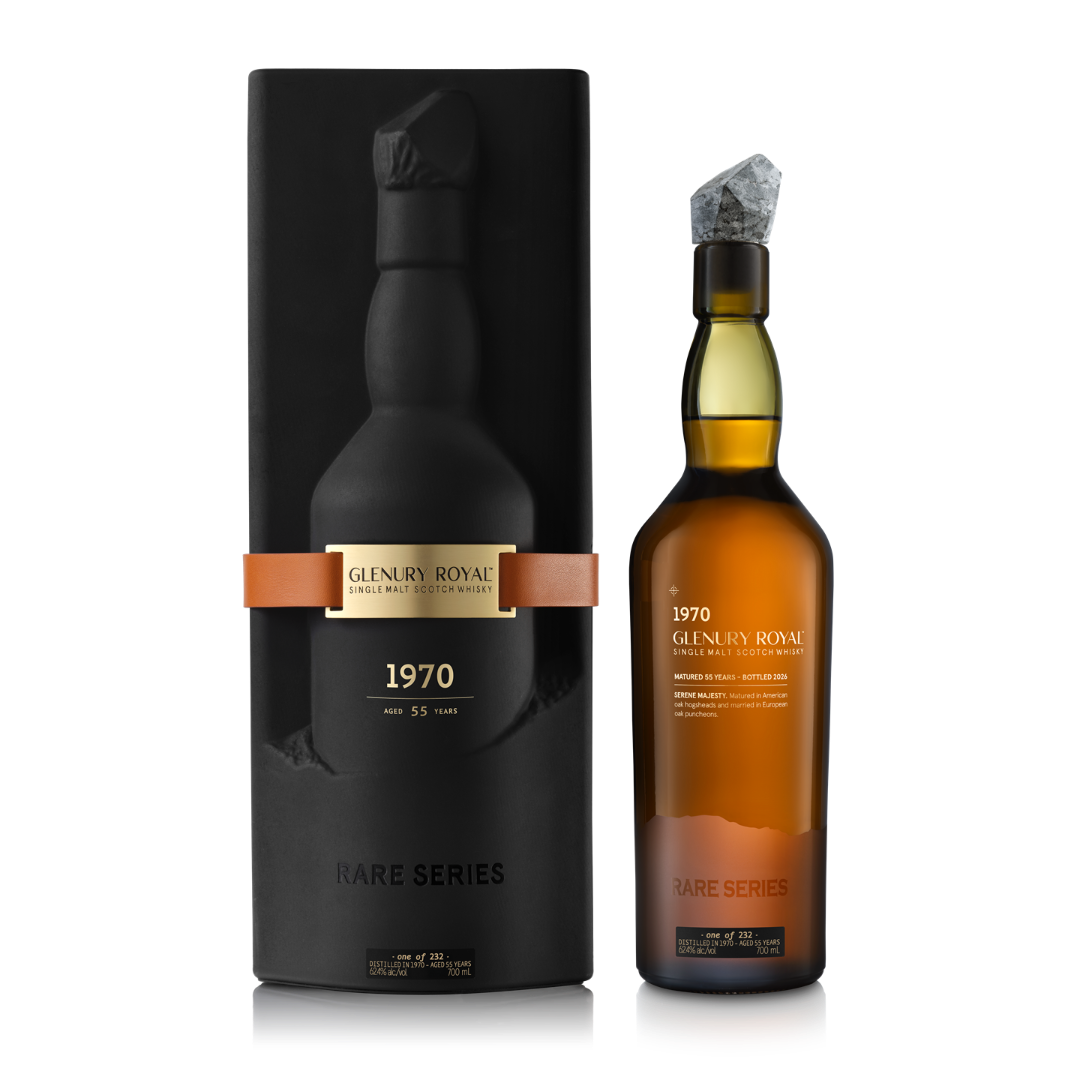 Glenury Royal 1970 Single Malt Scotch Whisky Bottle with Box Image