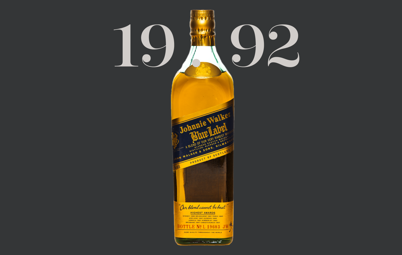 Johnnie Walker Blue Label 1992