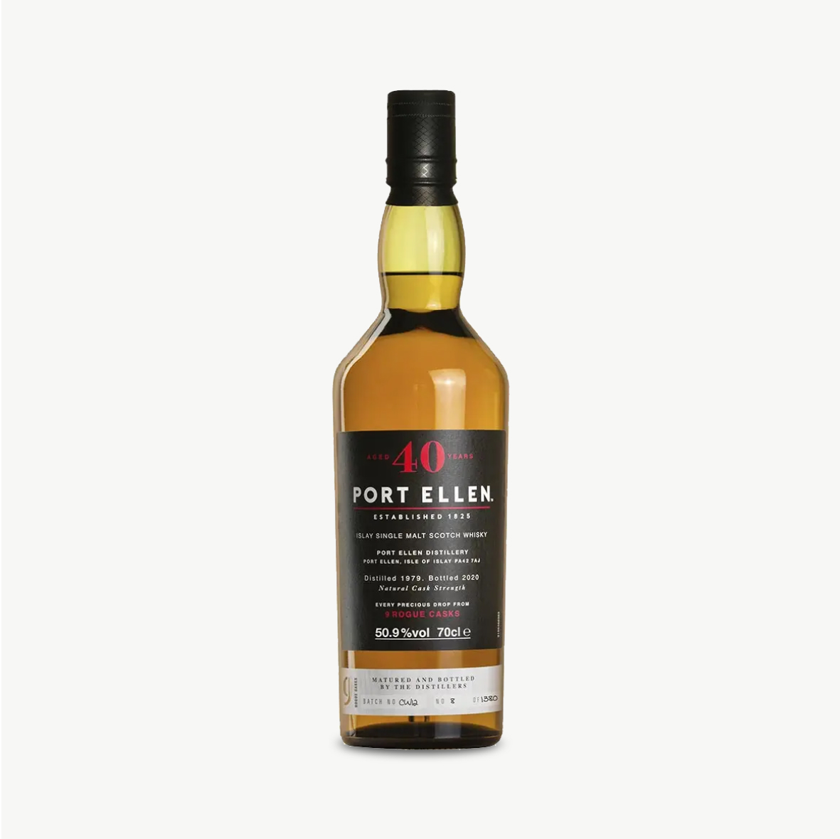 Port Ellen 40 Year Old bottle shot